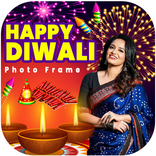 Happy Diwali Photo Frame icon