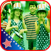 USA Patriotic Photo Maker icon