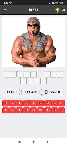 WWE Quiz Game скриншот 3