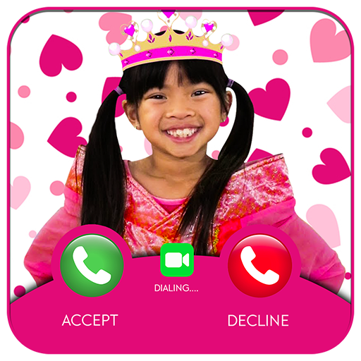 Call From Emma Funny Kids chat   Call sumilator icon