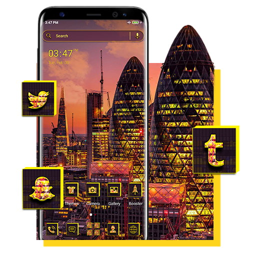 London Evening Launcher Theme icon