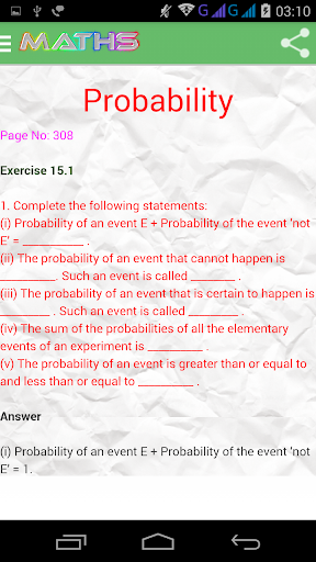 Class 10 Maths Solutions 7 تصوير الشاشة