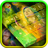 Colorful Sexy Girl Keyboard icon