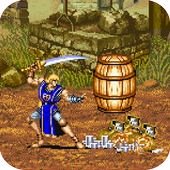 Fighting knight icon