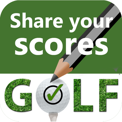 Golf Share my scores with other players icon