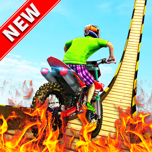 Motocross Bike Stunt Race 3D Game icon
