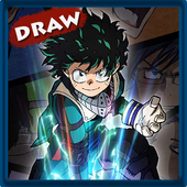 Come disegnare My Hero Academia icon