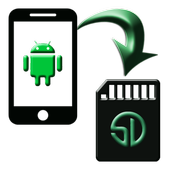 Move &amp; Install Files To Sd Card icon