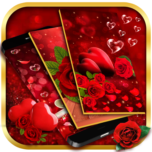 Red Rose Live Wallpaper icon