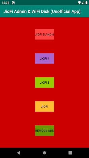 JioFi Admin & WiFi Disk (Unofficial App) screenshot 2