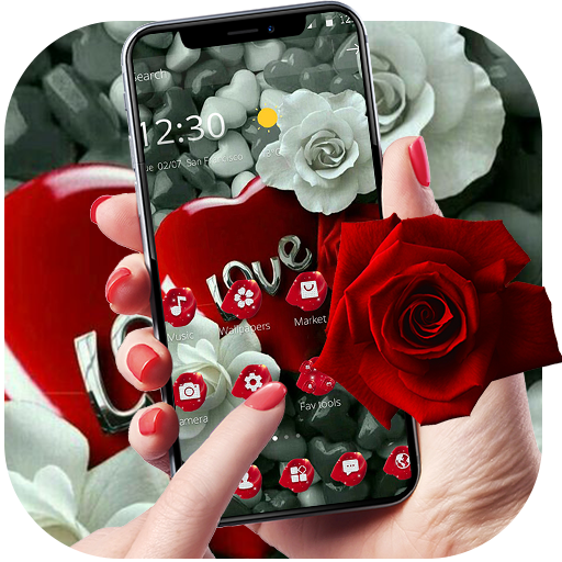 White Rose Love Theme icon