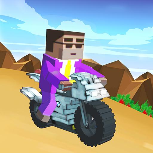 Blocky Moto Rider - Motorcycle SIM icon