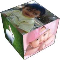 3D Photo Cube Live Wallpaper