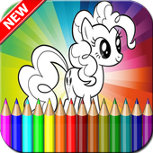 Coloring Game For Little Ponyy icon