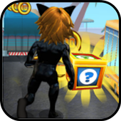 Hero Subway Surf: Super Cat Noir Hero adventure icon