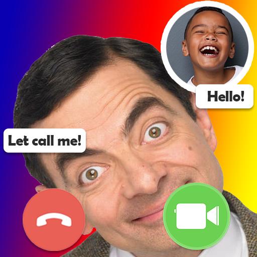 Mr Cartoon Video Call Simulation icon