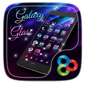 Galaxy Glass Go Launcher Theme icon