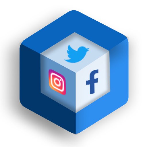 All apps, All in one Social media app, Games icon