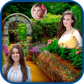 Garden Frame Photo Editor - Blend Me Collage icon