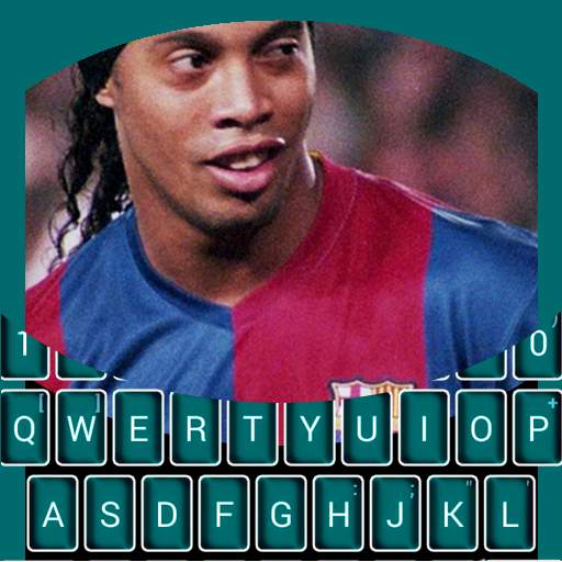 Keyboard of Ronaldinho Simple Theme