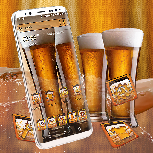 Beer Glass Launcher Theme icon