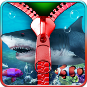 Sharks lock screen prank icon