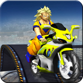 Goku Hero Bike Stunts icon