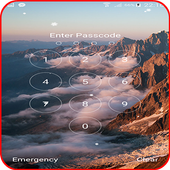 Keypad Iphone Lock icon