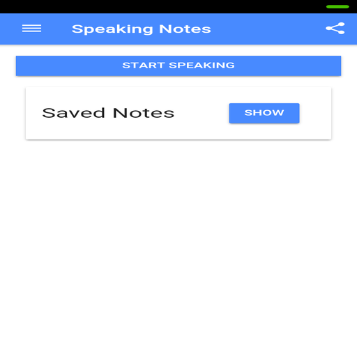Speaking Notes icon