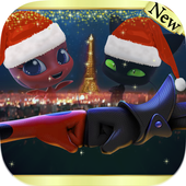 Powerful Ladybug Ninja Run icon