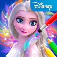 Monde de coloriage Disney