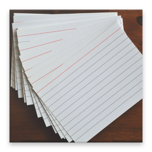 Flashcards from text file icon