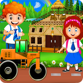School Trip Farm Builder icon