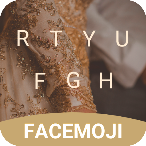 Luxury Girl Emoji Keyboard Theme for Facebook icon