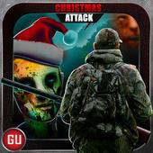Angry Zombies Christmas Attack icon