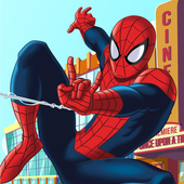 Spiderman Game Infinity Run icon