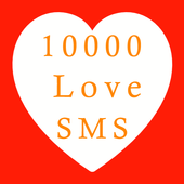 10000  Love SMS icon