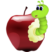 Worm &amp; Apple Logic Puzzle Games icon