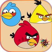 How To Draw Angry Birds 2 For Free icon