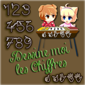 Draw me the numbers icon