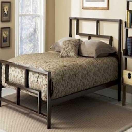 Minimalist Iron Bed Design icon