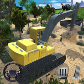 Excavator Digging Simulator 3D - excavator machine icon