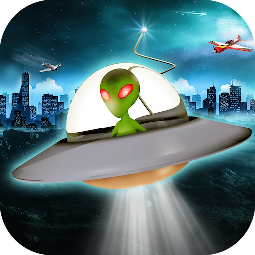 Alien-Raumschiff Luftkampf icon