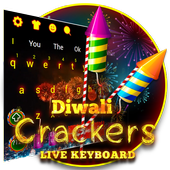 Live Diwali Crackers Keyboard Theme أيقونة