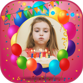 Happy Birthday Frame: Cards Photo Editor Maker App icon