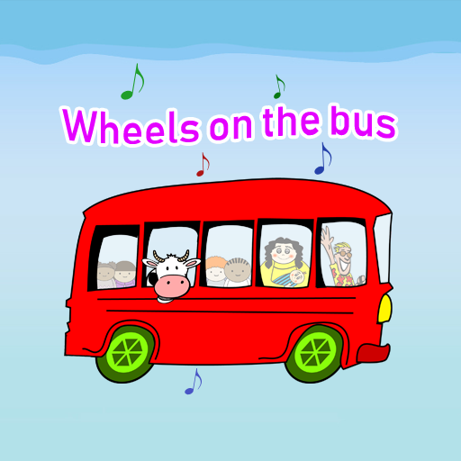 Wheels on the bus song: games for toddlers, babies icon