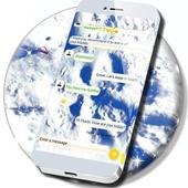 Snow Angel SMS Theme icon