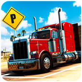 Heavy Truck : City Parking Game Driving Simulator icon