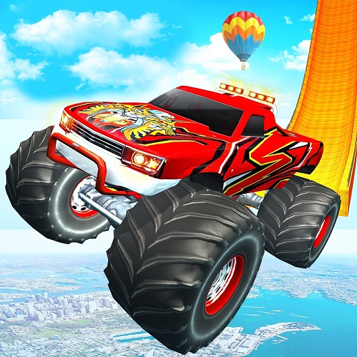 Monster Truck Mega Ramp 3D icon
