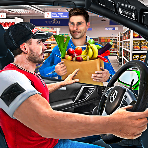 Supermarket Drive Thru Games आइकन